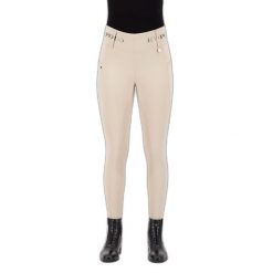 Damskie legginsy jeździeckie z pełną przyczepnością HV Polo Favourite Midwaist. Czarne legginsy HV POLO, bez wzorów, z elastanu. Za 482.00 zł.