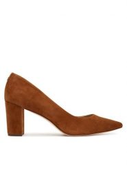 LAUREN RALPH LAUREN Czółenka Kingad 802967743002 Brązowy. Brązowe czółenka Lauren Ralph Lauren, bez wzorów, ze skóry, bez obcasa, bez zapięcia. Za 599.99 zł.