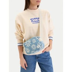Torebka Roxy. Niebieskie listonoszki Roxy, bez wzorów, bez dodatków. Za 79.99 zł.