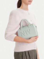 Nine West Torebka EO-Lira II-LX20085 Niebieski. Niebieskie torebki klasyczne Nine West, bez wzorów, z materiału, bez dodatków. Za 269.99 zł.