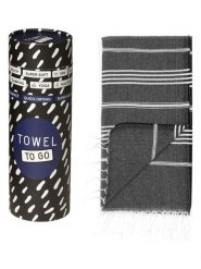 Samimi Chusta hammam w kolorze czarnym - 180 x 100 cm rozmiar: onesize. Czarne chusty Samimi, bez wzorów, z bawełny. Za 78.84 zł.