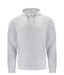 Clique Basic Hoody Bluza z kapturem unisex, trwały materiał – ash. Szare bluzy CLIQUE, s, bez wzorów, z materiału, z kapturem. Za 174.92 zł.