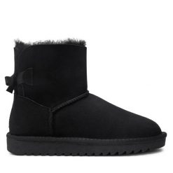 Śniegowce Ara. Czarne śniegowce ara, bez wzorów, bez zapięcia. Za 649.99 zł.