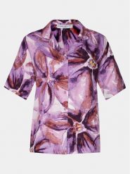Femilet by Chantelle Koszulka piżamowa Anna FN9420 Fioletowy Relaxed Fit. Fioletowe koszule nocne Femilet by Chantelle, bez wzorów, z wiskozy, bez ramiączek. Za 169.99 zł.