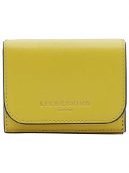 LIEBESKIND BERLIN Skórzany portfel "Lillian" w kolorze żółtym - 10 x 8 x 3 cm rozmiar: onesize. Żółte portfele Liebeskind Berlin, bez wzorów, z materiału. Za 202.98 zł.
