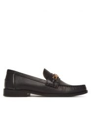 TWINSET Mokasyny 251TCP130 Czarny. Czarne mokasyny Twinset, bez wzorów, ze skóry. Za 839.99 zł.