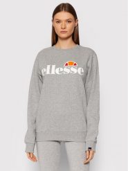 Ellesse Bluza Agata SGS03238 Szary Regular Fit. Szare bluzy Ellesse, bez wzorów, z bawełny, bez kaptura. Za 149.99 zł.