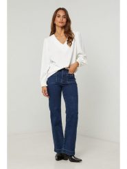 L'armoire de Suzette Bluzka w kolorze białym rozmiar: 38/40. Białe bluzki L'armoire de Suzette, l, bez wzorów, klasyczne, bez kołnierzyka, bez ramiączek. Za 69.99 zł.