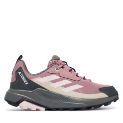 Trekkingi adidas. Fioletowe buty trekkingowe adidas, bez wzorów, bez zapięcia, trekkingowe. Za 329.99 zł.