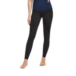Damskie legginsy jeździeckie o średniej przyczepności Ariat Ascent. Czarne legginsy Ariat, bez wzorów, z elastanu, sportowe. Za 547.00 zł.