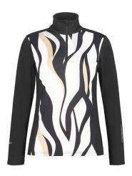 Icepeak Koszulka funkcyjna "Fenton" w kolorze czarno-białym rozmiar: M. Białe t-shirty sportowe Icepeak, m, bez wzorów, z materiału, bez ramiączek, outdoorowe. Za 96.83 zł.