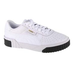 Damskie Buty Sportowe Z Logo Cali. Białe buty treningowe Puma, bez wzorów, z gumy, bez zapięcia, trekkingowe. Za 139.00 zł.