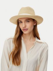 LAUREN RALPH LAUREN Kapelusz 454943726004 Beżowy. Brązowe kapelusze Lauren Ralph Lauren, bez wzorów, z tworzywa sztucznego. Za 369.99 zł.