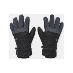 Rękawice Under Armour Storm Insulated. Czarne rękawiczki Under Armour, bez wzorów. Za 135.99 zł.