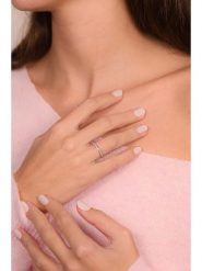 DIAMANTA Złoty pierścionek "Alliance Granite" z diamentami rozmiar: 59. Szare pierścionki DIAMANTA, z diamentem, złote. Za 1,522.99 zł.