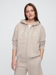 GAP Bluza w kolorze beżowym rozmiar: XL. Brązowe bluzy GAP, xl, bez wzorów, bez kaptura. Za 127.95 zł.