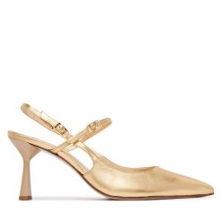 Szpilki HÖGL. Żółte szpilki Högl, bez wzorów, bez obcasa, na szpilce, bez zapięcia. Za 839.99 zł.