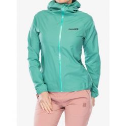 Kurtka przeciwdeszczowa damska Inov-8 Stormshell FZ V2. Zielone kurtki Inov-8, bez wzorów, bez kaptura. Za 482.99 zł.