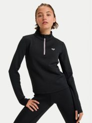Roxy Koszulka techniczna Waves Of Warmth Tech Top ERJFT05033 Czarny Regular Fit. Czarne topy sportowe Roxy, s, bez wzorów, z syntetyku, na fitness i siłownię. Za 279.99 zł.