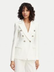 Maryley Marynarka 26EB139/43VA Kremowy Regular Fit. Białe marynarki i żakiety Maryley, m, bez wzorów, z syntetyku, bez ramiączek. Za 579.99 zł.