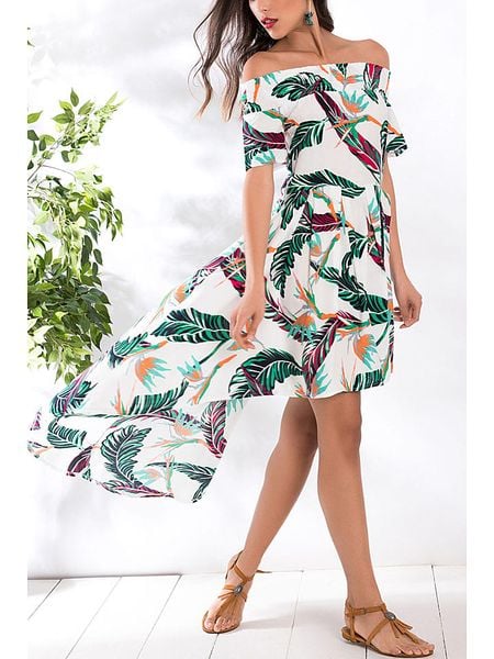 Milan Kiss Sukienka w kolorze biało-zielono-różowym rozmiar: S. Białe sukienki Milan Kiss, na imprezę, s, bez wzorów, bez kołnierzyka, bez ramiączek, maxi. Za 110.04 zł.