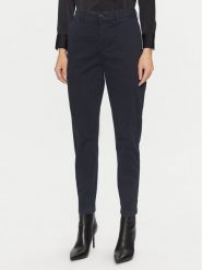 BOSS Spodnie materiałowe C_Tachini2-D 50508675 Granatowy Regular Fit. Niebieskie spodnie materiałowe Boss, bez wzorów, z bawełny. Za 319.99 zł.