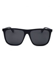 Polaroid Okulary przeciwsłoneczne unisex w kolorze czarnym rozmiar: 56. Czarne okulary przeciwsłoneczne Polaroid, bez wzorów, z tworzywa sztucznego, szklane. Za 179.95 zł.