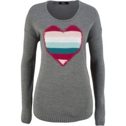 Sweter bonprix szary melanż. Swetry marki INESIS. Za 69.99 zł.