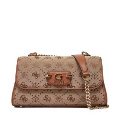 Torebka Guess. Brązowe torebki klasyczne Guess, z aplikacjami, klasyczne, bez dodatków. Za 639.99 zł.