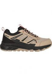 Buty damskie Whistler Qisou. Brązowe buty trekkingowe WHISTLER, bez wzorów, z materiału, bez zapięcia, outdoorowe. Za 448.00 zł.