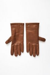 Rękawiczki damskie skórzane Spalato MAX MARA ACCESSORI. Rękawiczki Max Mara Accessori, bez wzorów. Za 829.00 zł.