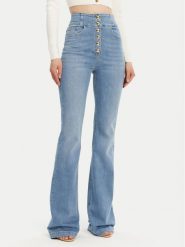Elisabetta Franchi Jeansy PJ82D51E2 Niebieski Regular Fit. Niebieskie jeansy Elisabetta Franchi, bez wzorów, z bawełny. Za 1,649.00 zł.