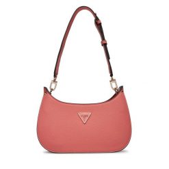 Torebka Guess. Pomarańczowe listonoszki Guess, z aplikacjami, bez dodatków. Za 269.99 zł.