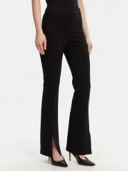 DKNY Spodnie materiałowe P3KKQUEC Czarny Slim Fit. Czarne spodnie materiałowe DKNY, bez wzorów, z materiału. Za 319.99 zł.