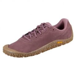 Buty do biegania damskie Merrell Vapor Glove 6 Marron. Fioletowe buty do biegania Merrell, bez wzorów, z gumy, bez zapięcia, do biegania. Za 701.00 zł.
