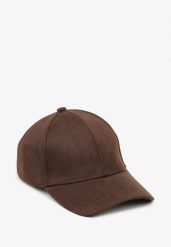 Brązowa Klasyczna Czapka z Daszkiem Tusira. Brązowe czapki z daszkiem Born2be, bez wzorów, z jeansu, klasyczne. Za 39.99 zł.