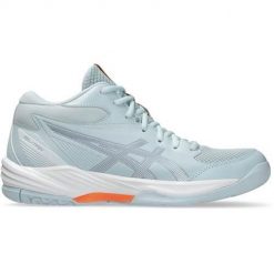 Buty treningowe damskie Asics Asics Gel-task Mt 4. Białe buty treningowe ASICS, bez wzorów, z materiału, bez zapięcia, do siatkówki. Za 630.30 zł.