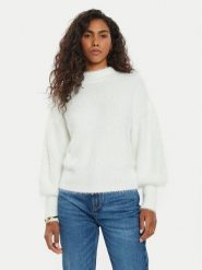 Guess Sweter Keyla W4BR25 Z3BH0 Écru Regular Fit. Swetry Guess, s, z aplikacjami, z syntetyku, bez ramiączek. Za 279.99 zł.