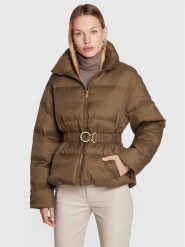 Pinko Kurtka puchowa Iva 1 1G18E5 Y834 Brązowy Relaxed Fit. Brązowe kurtki Pinko, m, bez wzorów, z puchu, bez kaptura. Za 1,059.00 zł.