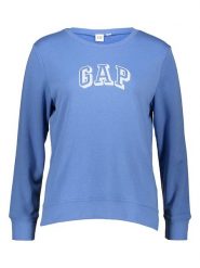 GAP Bluza w kolorze niebieskim rozmiar: XL. Niebieskie bluzy GAP, xl, bez wzorów, bez kaptura. Za 132.36 zł.