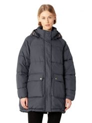 Ilse Jacobsen Płaszcz pikowany w kolorze antracytowym rozmiar: M/L. Czarne płaszcze Ilse Jacobsen, l, bez wzorów, bez kaptura. Za 404.99 zł.