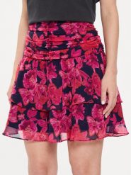 Morgan Spódnica mini 241-JUANE.F Różowy Regular Fit. Czerwone spódnice Morgan, bez wzorów, z syntetyku, mini. Za 179.99 zł.
