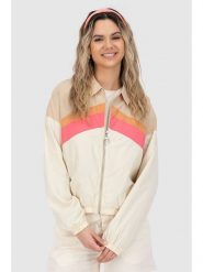 Alife and kickin Kurtka "Rya" w kolorze kremowo-różowym rozmiar: XXL. Brązowe kurtki Alife and Kickin, xxl, bez wzorów, bez kaptura. Za 130.99 zł.