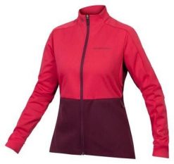 Damska bluza dresowa Endura Windchill II. Czerwone bluzy ENDURA, na zimę, m, bez wzorów, z dresówki, bez ramiączek, bez kaptura. Za 641.00 zł.