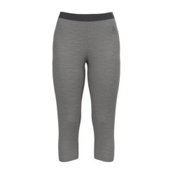 Legginsy termoaktywne damskie Odlo MERINO 200 base layer 3 /4 bottoms. Szare bielizna termoaktywna damska ODLO, bez wzorów, bez ramiączek, narciarskie. Za 342.00 zł.