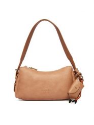 Hispanitas Torebka BV264531 Brązowy. Brązowe torebki klasyczne Hispanitas, bez wzorów, ze skóry, bez dodatków. Za 439.99 zł.