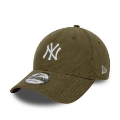 Czapka baseballowa New York Yankees New Era 9Forty Soft Cord. Zielone czapki z daszkiem New Era, bez wzorów. Za 223.00 zł.