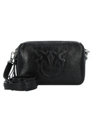 PINKO Torebka Carrie Camera Bag Classic PE 25 PLTT 104336 A26J Czarny. Czarne listonoszki Pinko, bez wzorów, ze skóry, bez dodatków. Za 1,649.00 zł.