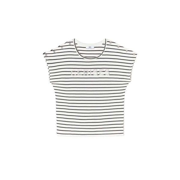 Koszulka damska Le Temps des cerises Lilas. Białe t-shirty sportowe Le Temps Des Cerises, bez wzorów, bez ramiączek. Za 164.00 zł.