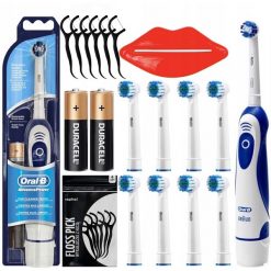 SZCZOTECZKA ELEKTRYCZNA ORAL-B ADVANCE + DODATKI. Szczoteczki elektryczne i soniczne Oral-B. W wyprzedaży za 50.41 zł.